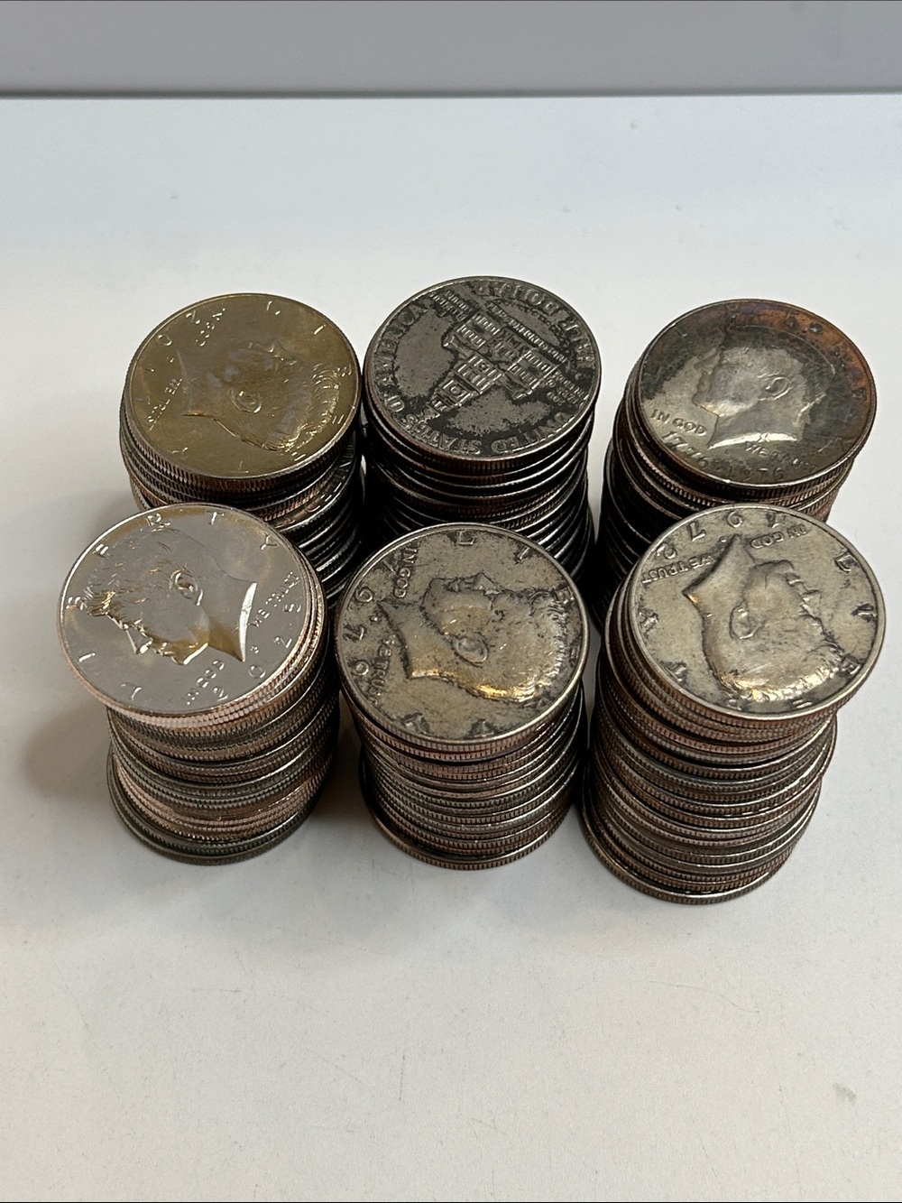 Large Estate Sale Kennedy Half Dollars Coin Lot Face Value $60 Coin Collection